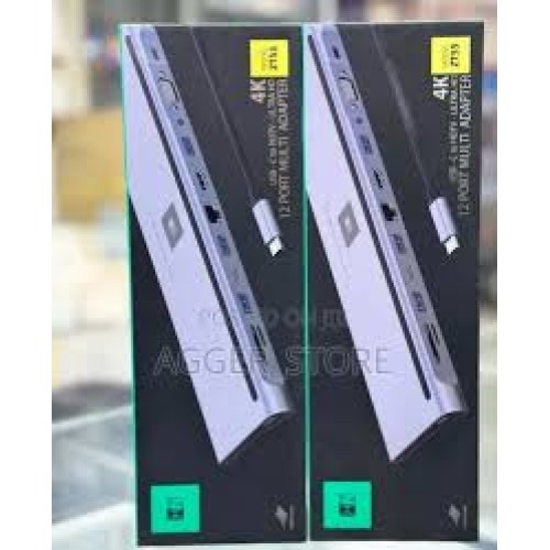 هاب فول پورت  تایپ سی 1 به  12 هیتز مدل heatz zt55